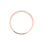 Alliance Klimka Or Rose Oxyde De Zirconium - Alliances duo Femme | Marc Orian