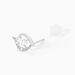 Boucles D'oreilles Puces Or Blanc Lydia Oxydes De Zirconium - Puces Femme | Marc Orian