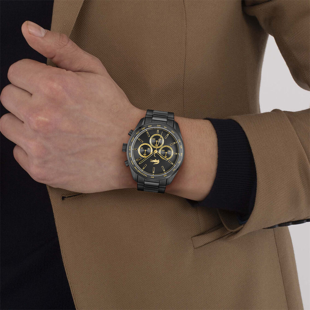 Montre Lacoste Boston Noir - Montres &eacute;tanches Homme | Marc Orian