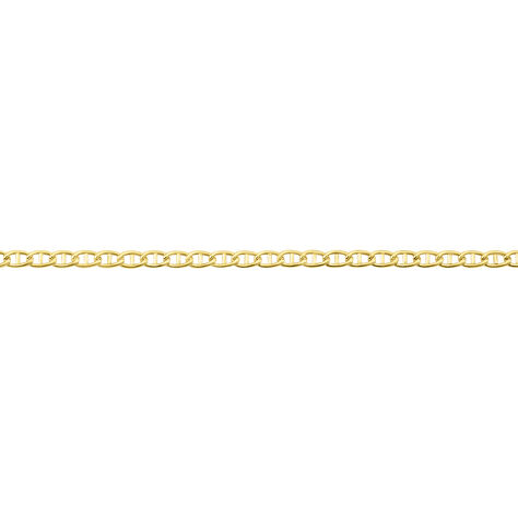 Collier Capucin Maille Marine Plate Or Jaune - Chaines Homme | Marc Orian