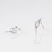 Boucles D'oreilles Puces Callum Or Blanc Diamant - Clous d'oreilles Femme | Marc Orian