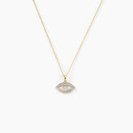 Collier Xandra Or Jaune Diamant - Colliers avec pierres Femme | Marc Orian