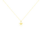 Collier Or Jaune Aenor Motif Etoile De Mer - Colliers ete Femme | Marc Orian