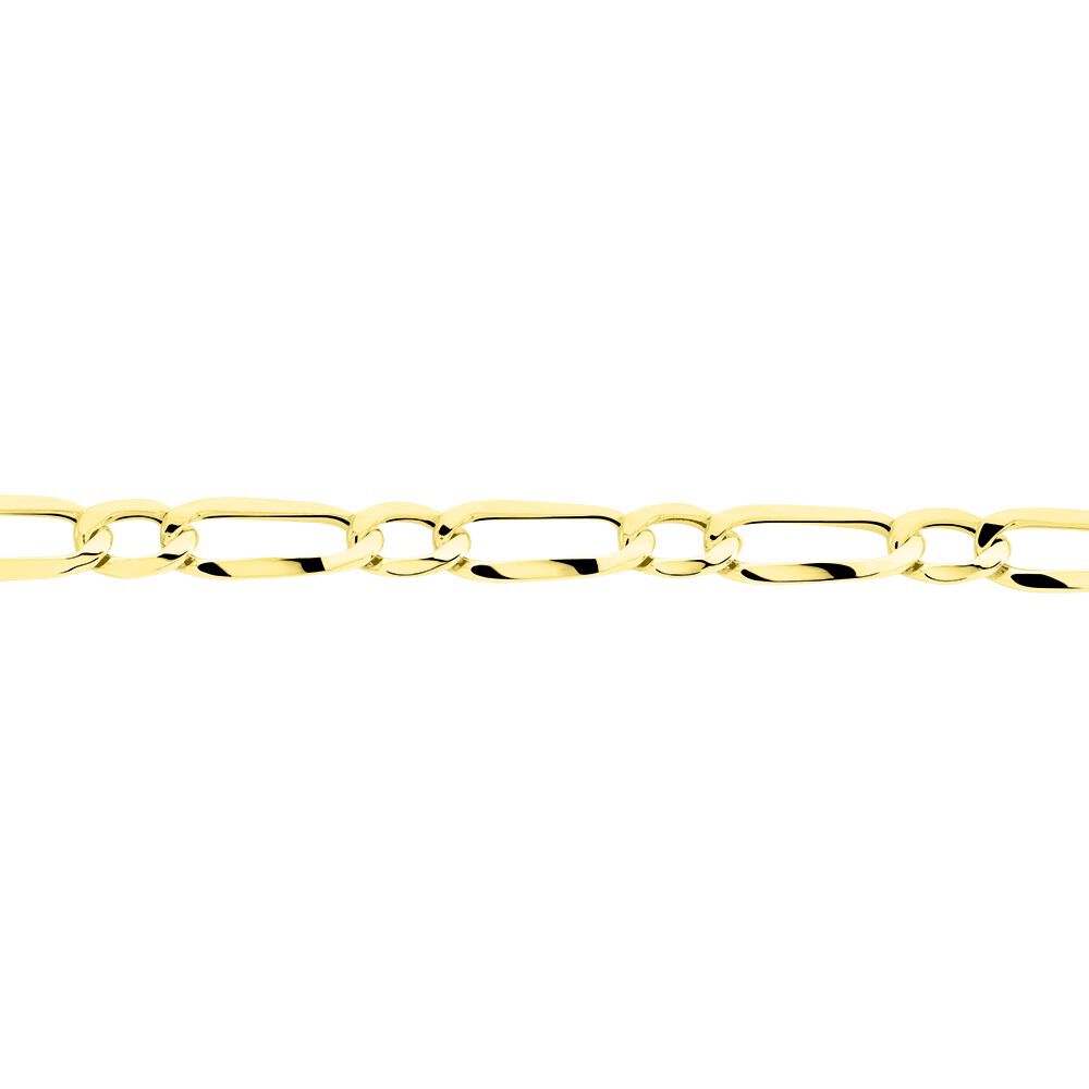 Bracelet Ophelio Maille Alternee 1/1 Or Jaune - Bracelets mailles Homme | Marc Orian