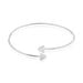 Bracelet Jonc Athanaise Argent Blanc - Bracelets joncs Femme | Marc Orian