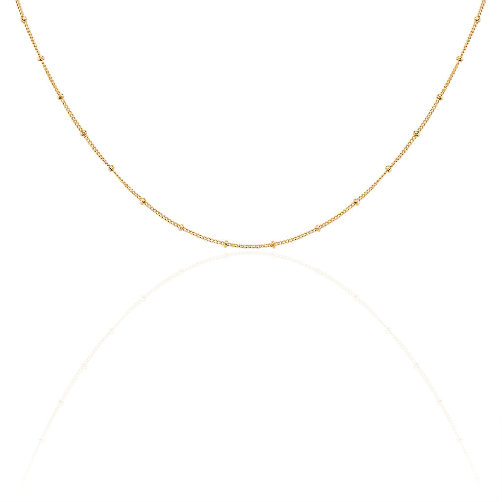 Collier Liza Plaqu&eacute; Or Jaune - Colliers fantaisie Femme | Marc Orian
