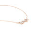Collier Oralie Argent Rose Oxyde De Zirconium