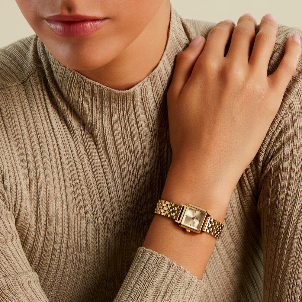 Montre Rosefield Boxelle Champagne - Montres &eacute;tanches Femme | Marc Orian