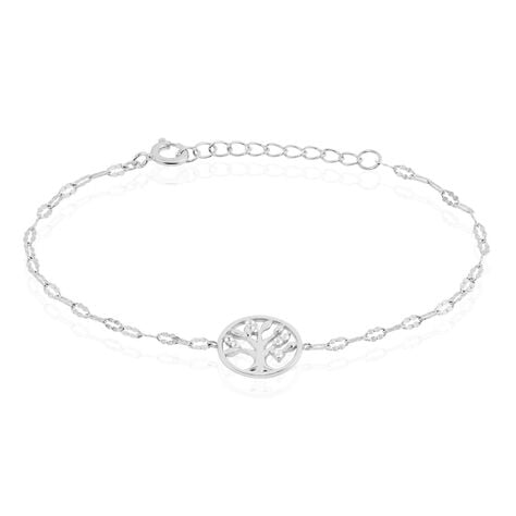 Bracelet Larrie Argent Oxyde De Zirconium - Bracelets chaînes Femme | Marc Orian