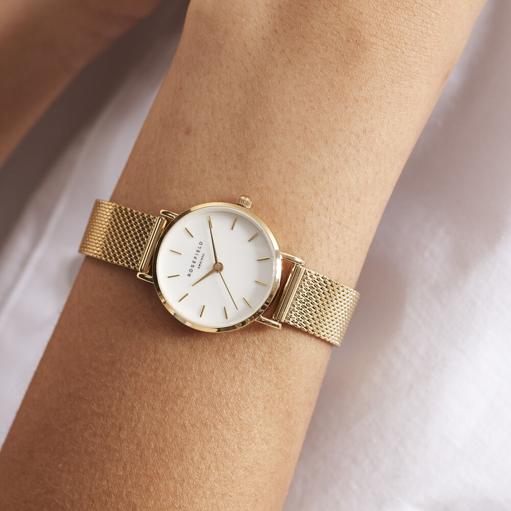 Montre Rosefield Small Edit Blanc - Montres étanches Femme | Marc Orian
