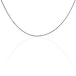 Collier Jany Maille Palmier Or Blanc - Chaines Femme | Marc Orian