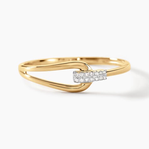 Bague Cyranna Or Jaune Diamant - Parures de mariage Femme | Marc Orian