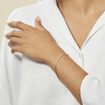 Bracelet Jayna Maille Palmier Or Jaune - Bracelets mailles Femme | Marc Orian