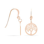 Boucles D'oreilles Pendantes Marijan Argent Rose - Pendantes Femme | Marc Orian
