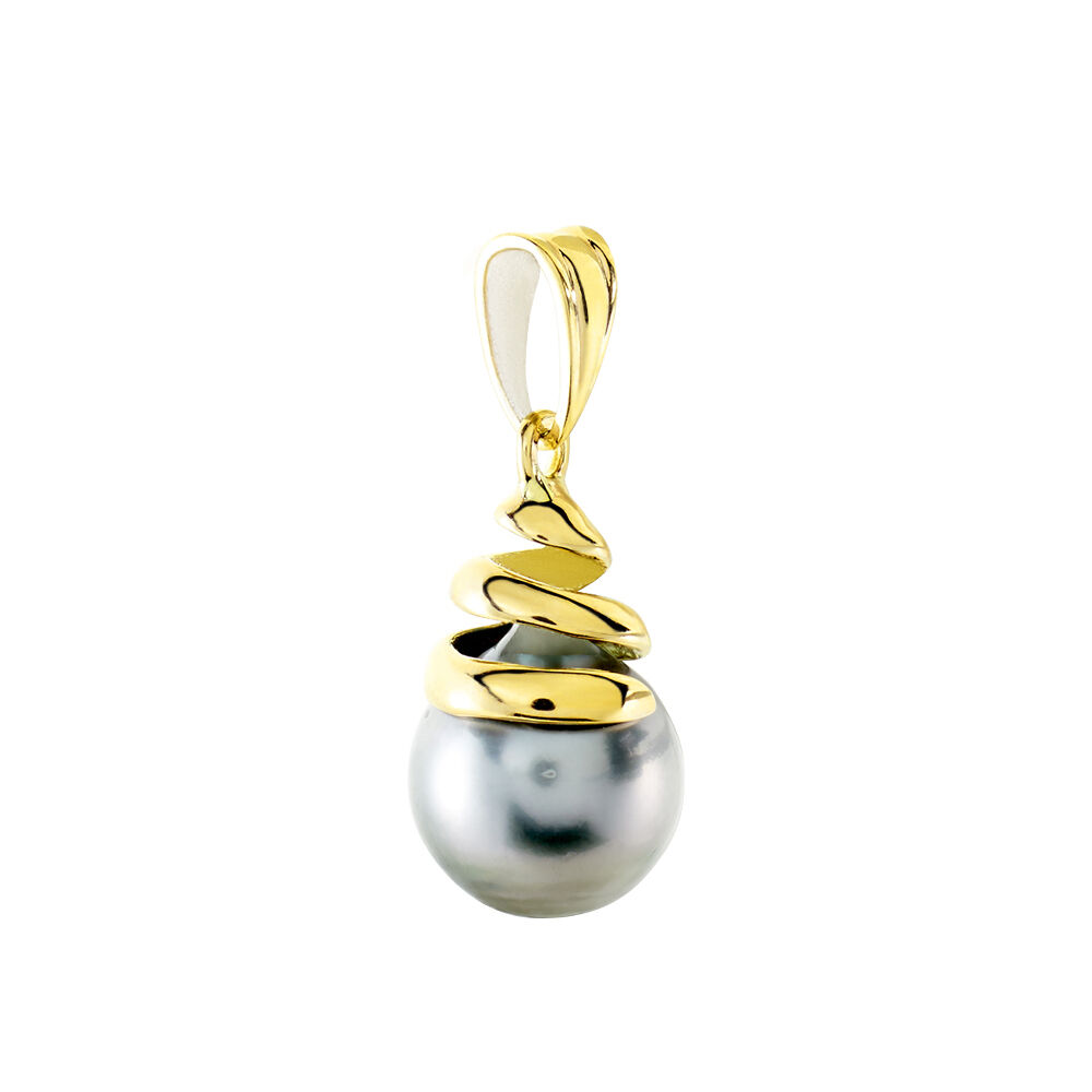 Pendentif Acme Or Jaune Perle De Culture De Tahiti - Pendentifs Femme | Marc Orian