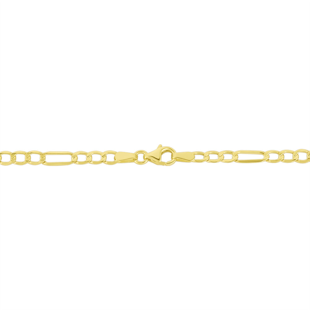 Collier Or Jaune Maille Altern&eacute;e 1/3 - Chaines Femme | Marc Orian