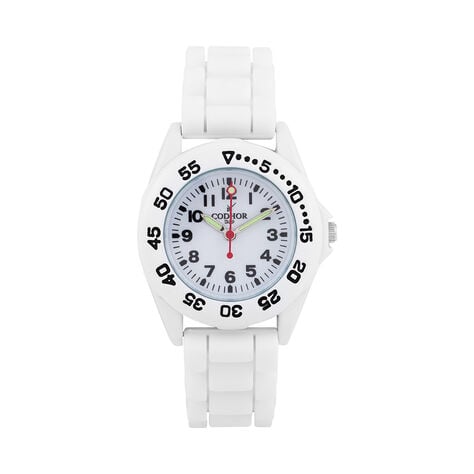 Montre Codhor Kid Acier Blanc - Montres &eacute;tanches Enfant | Marc Orian