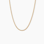 Cha&icirc;ne Clement Plaqu&eacute; Or Jaune - Colliers fantaisie Femme | Marc Orian