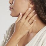 Alliance Strie Fantaisie Demi Jonc Classique Or Bicolore - Alliances duo Unisex | Marc Orian