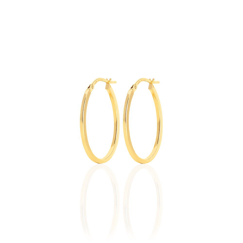 Cr&eacute;oles Telya Or Jaune - Cr&eacute;oles Femme | Marc Orian