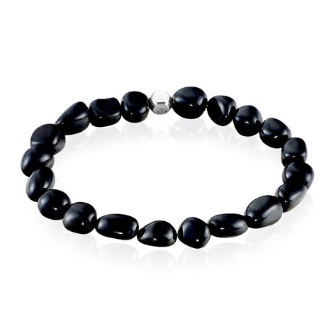 Bracelet Jourdan Boreal Argent Blanc Agate - Bracelets Pierre Homme | Marc Orian