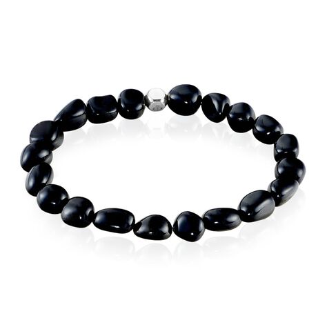 Bracelet Jourdan Boreal Argent Blanc Agate - Bracelets Homme | Marc Orian