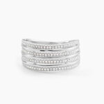 Bague Rayanna Or Blanc Diamant - Parures de mariage Femme | Marc Orian