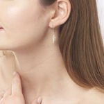 Boucles D'oreilles Pendantes Indian Nature Feuilles Or Jaune - Pendantes Femme | Marc Orian