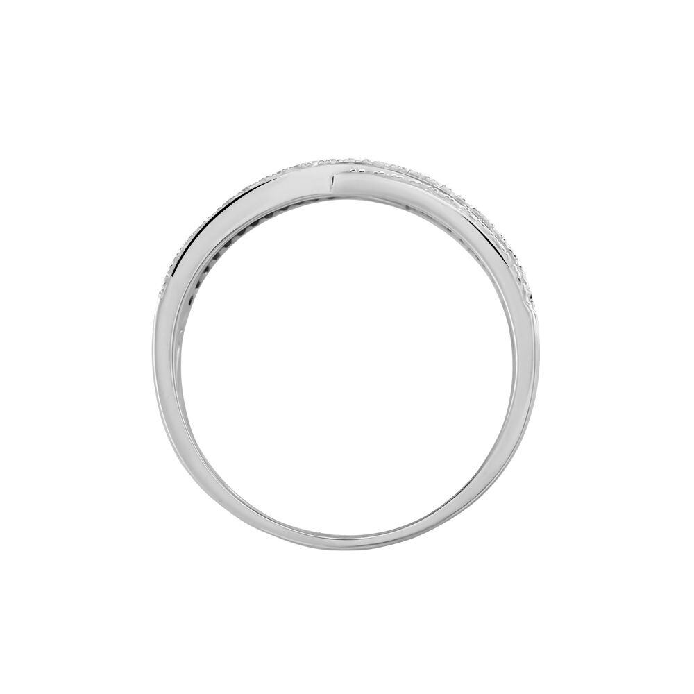 Bague Elyne Or Blanc Diamant -  Femme | Marc Orian