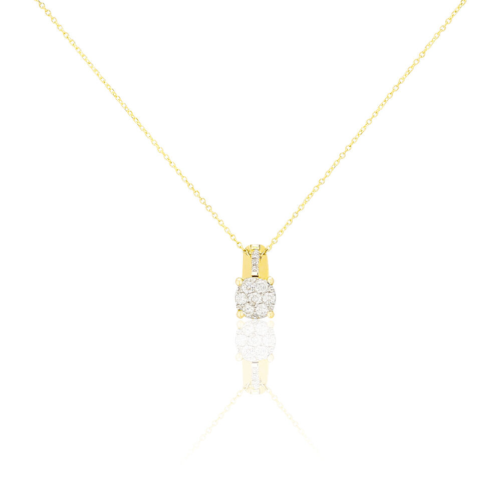 Collier Kate Or Jaune Diamant - Colliers avec pierres Femme | Marc Orian