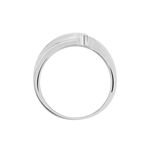 Bague Cascade Argent Blanc Oxyde De Zirconium - Bijoux fantaisie Femme | Marc Orian