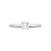 Bague Solitaire Flora Or Blanc Diamant - Solitaires Femme | Marc Orian