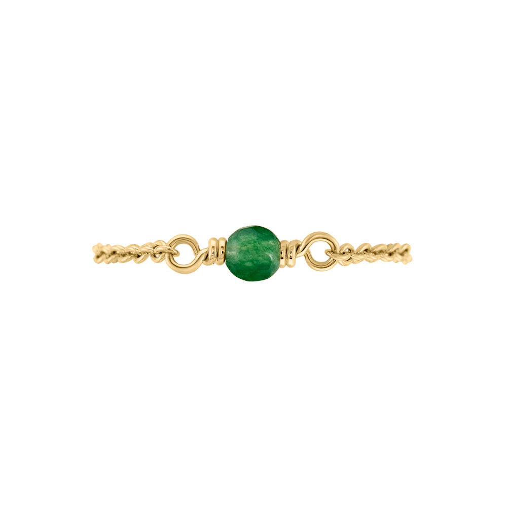 Bague Calliope Plaqué Or Doré Agate - Bagues de promesse Femme | Marc Orian