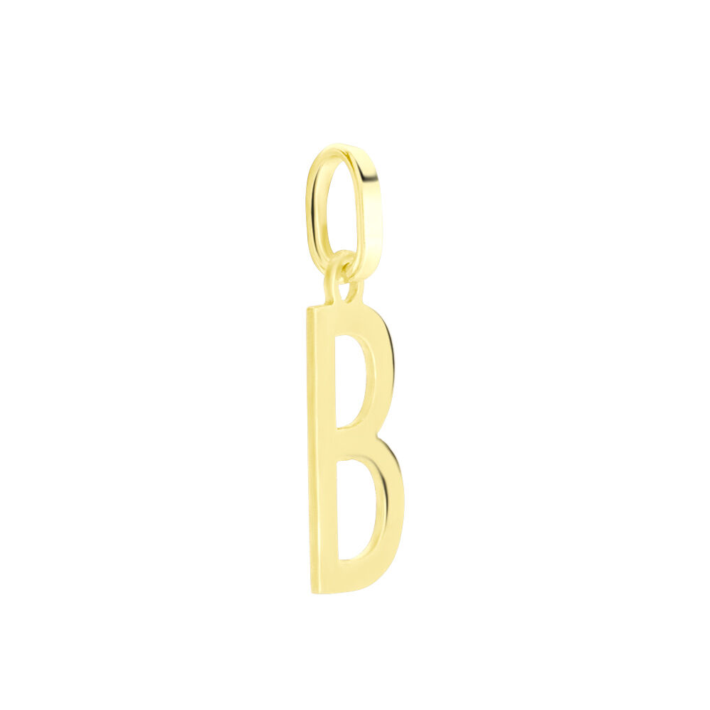 Pendentif Ionia Lettre Or Jaune - Pendentifs Famille | Marc Orian