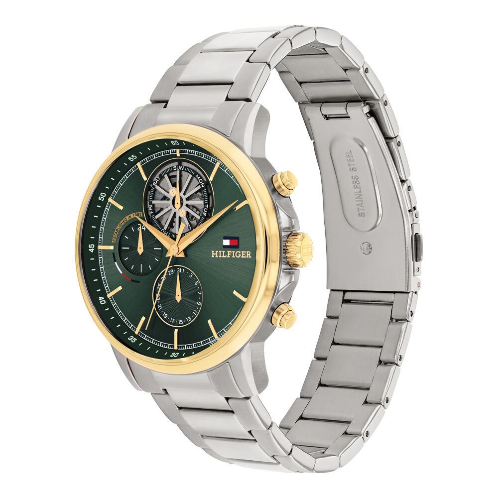 Montre Tommy Hilfiger Stewart Vert - Montres &eacute;tanches Homme | Marc Orian