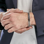 Bracelet Nuku Acier Blanc - Bracelets cha&icirc;nes Homme | Marc Orian