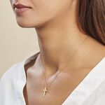 Pendentif Alyssa Croix Or Jaune - Pendentifs Unisex | Marc Orian
