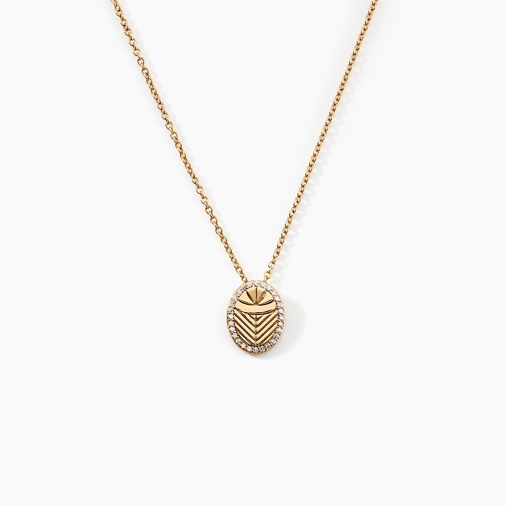 Collier Dixie Plaqué Or Doré Oxyde De Zirconium - Colliers avec pierres Femme | Marc Orian