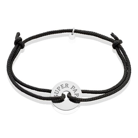 Bracelet Raphael Argent Blanc - Bracelets cordons Homme | Marc Orian