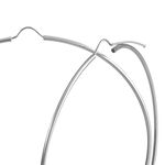 Cr&eacute;oles Dominae Or Blanc - Grosses cr&eacute;oles Femme | Marc Orian