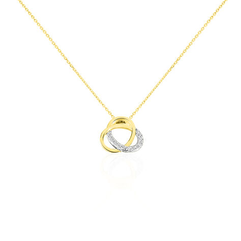 Collier Dorila Or Jaune Oxyde De Zirconium - Colliers avec pierres Femme | Marc Orian