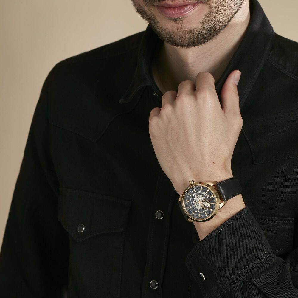 Montre Pierre Lannier Automatique Noir - Montres automatiques Homme | Marc Orian