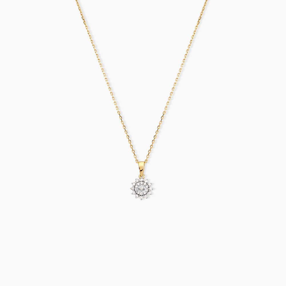 Collier Barbra Or Jaune Diamant - Colliers avec pierres Femme | Marc Orian