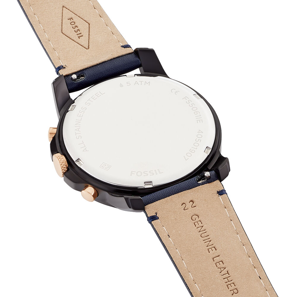 Montre Homme FOSSIL en Cuir Marron - FS4735IE - Cleor