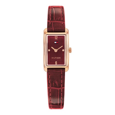 Montre Tommy Hilfiger Madison Bordeaux - Montres Femme | Marc Orian