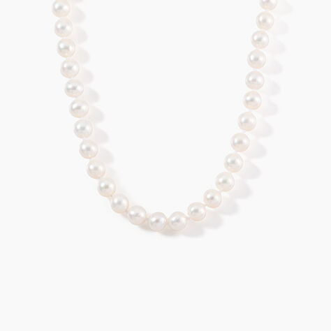 Collier Akoya Or Jaune Perle De Culture D'akoya - Colliers avec pierres Femme | Marc Orian