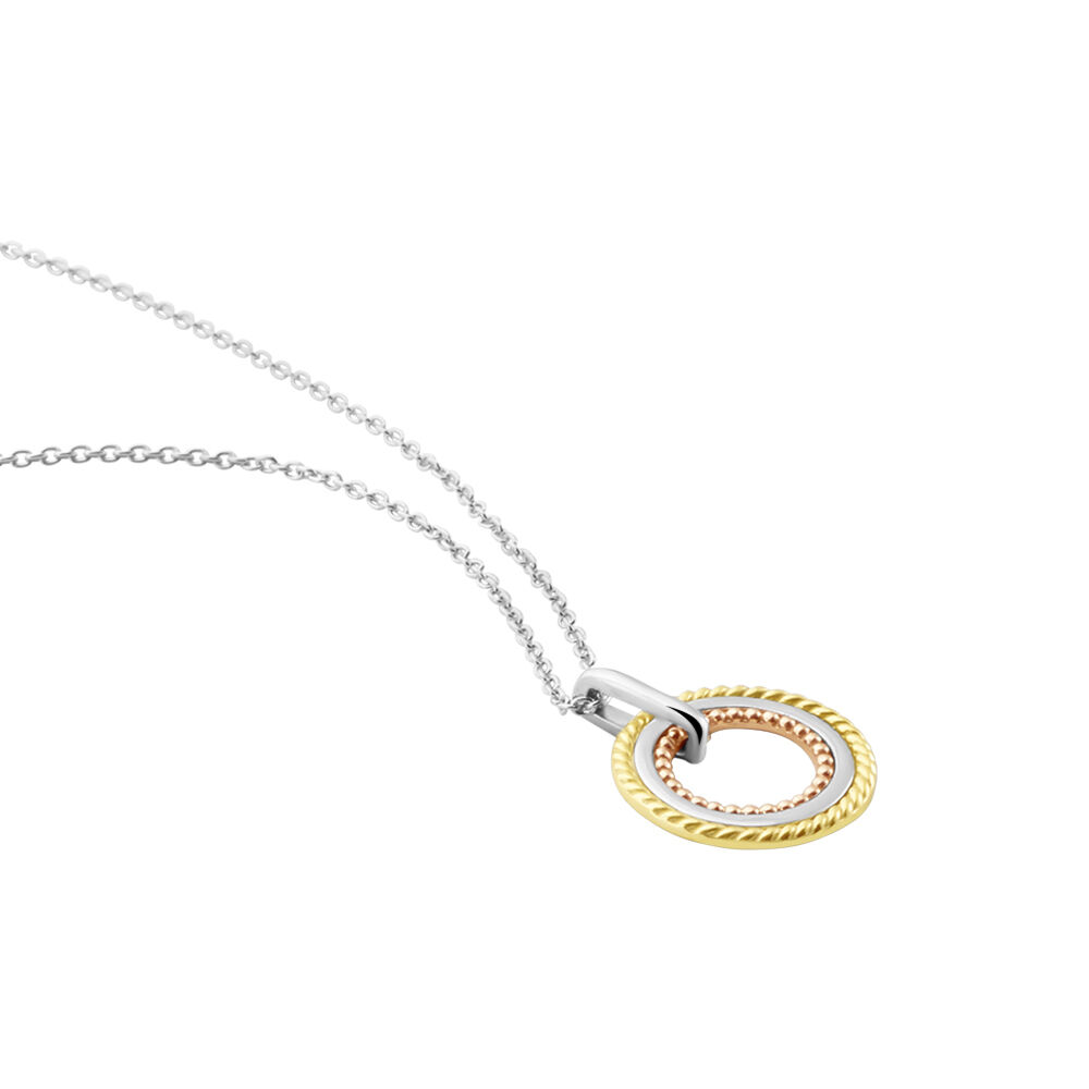 Collier Argent Tricolore Cainnech - Colliers Femme | Marc Orian