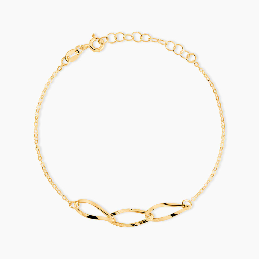 Bracelet Lianetta Or Jaune - Bracelets cha&icirc;nes Femme | Marc Orian