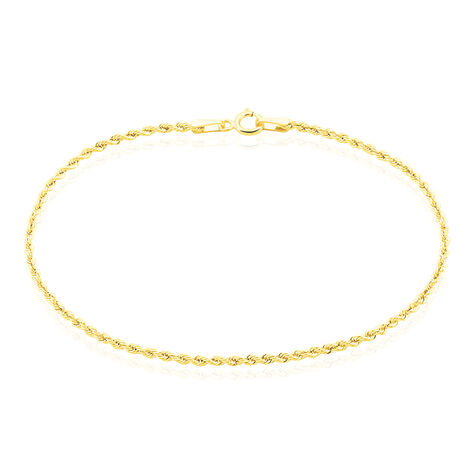 Bracelet Jerry Maille Corde Or Jaune - Bracelets mailles Femme | Marc Orian