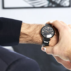 Montre Pierre Lannier Collection Beaucour Noir - Montres Homme | Marc Orian